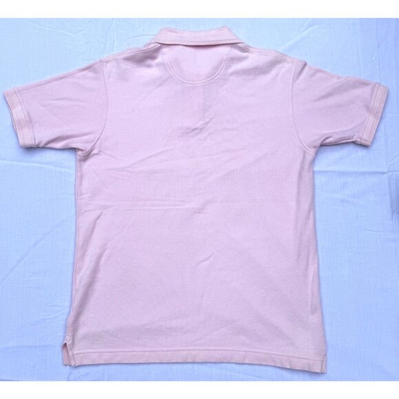 Heritage Cross Womens Polo Size Small Pink Short-Sleeve Polo Shirt Cotton - Picture 2 of 5